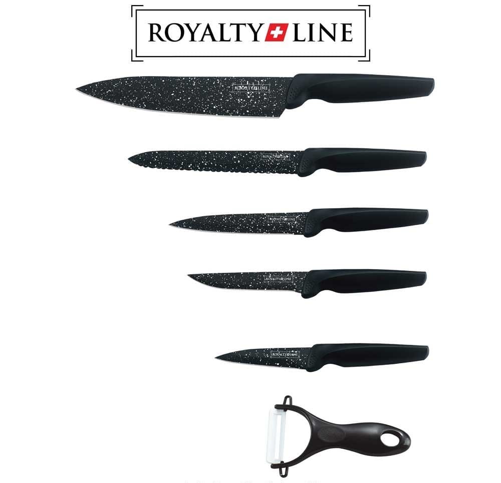 Royalty Line set noževa – 5 noževa + ljuštilica