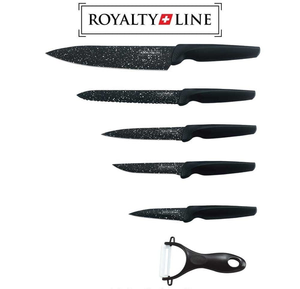 Royalty Line set noževa – 5 noževa + ljuštilica