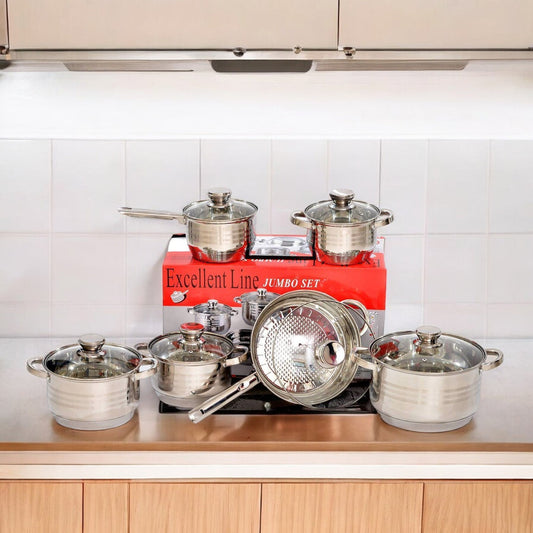 Excellent Line EL-12ST set posuđa – inox set 12 delova