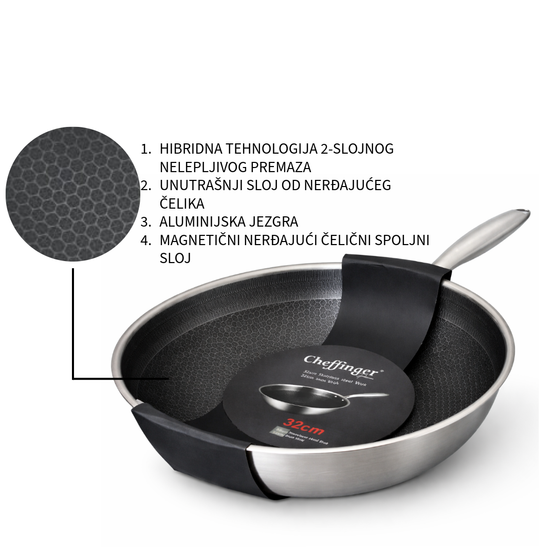 CHEFFINGER Tiganj 32cm
