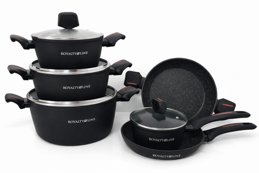 ROYALTY LINE - Set posuđa crni granit