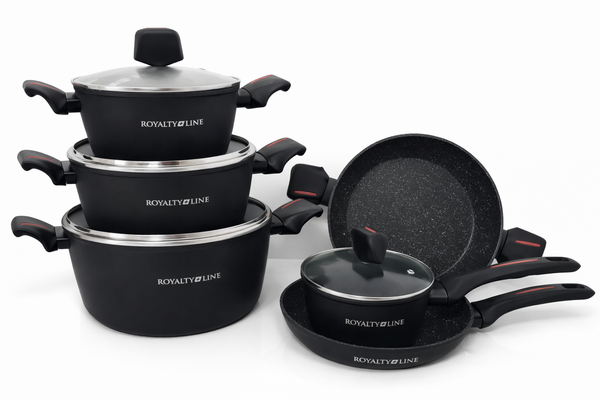 ROYALTY LINE - Set posuđa crni granit